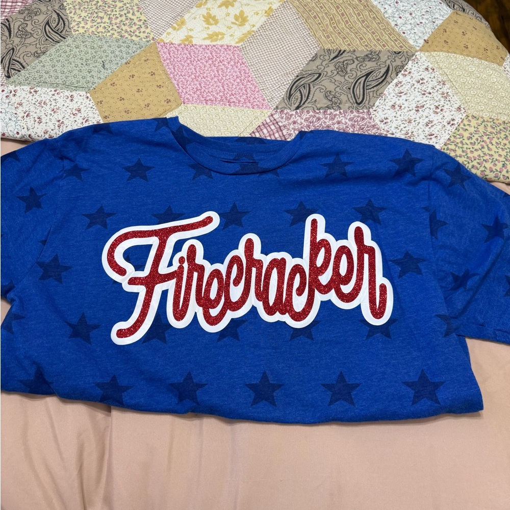 Texas True Blue Star Print Shirt